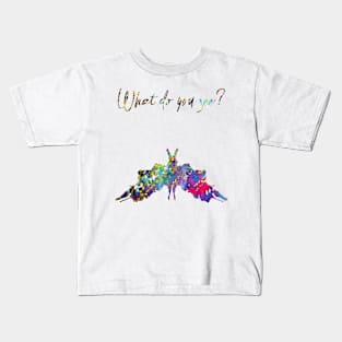 Rorschach inkblot test Kids T-Shirt